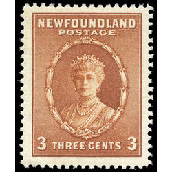 newfoundland stamp 187i queen mary 3 1932
