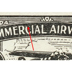 canada stamp cl air mail semi official cl47a commercial airways ltd 10 1929