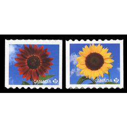 canada stamp 2441 2442 sunflowers 2011