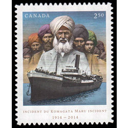 canada stamp 2732 komagata maru 2 50 2014