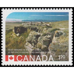 canada stamp 2739a head smashed in buffalo jump ab 1 20 2014