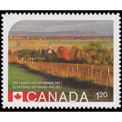 canada stamp 2742 the landscape of grand pre ns 1 20 2014