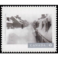 canada stamp 2760 la ville de quebec en hiver 2014