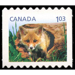 canada stamp 2430i red fox 1 03 2011