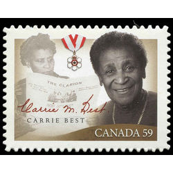 canada stamp 2433i carrie best 59 2011