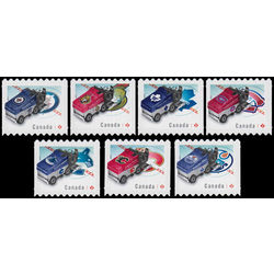 canada stamp 2779 2785 nhl zamboni ice resurfacing machines 2014