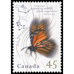 canada stamp 1563i monarch butterfly 45 1995