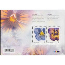 canada stamp 2809 pansies 1 70 2015