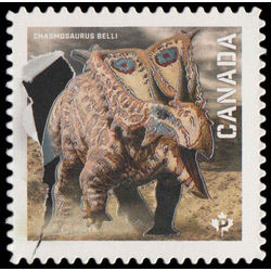 canada stamp 2823b chasmosaurus belli 2015