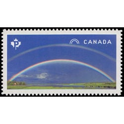 canada stamp 2843 double rainbow 2015