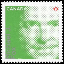 canada stamp 2553i michael j fox 2012