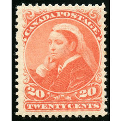 canada stamp 46 queen victoria mint very fine 20 1893