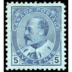 canada stamp 91 king edward vii mint very fine 5 1903