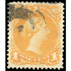 canada stamp 23 queen victoria 1 1869 u vf 002