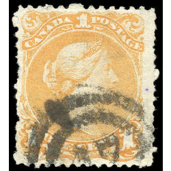 canada stamp 23 queen victoria 1 1869 u f 004