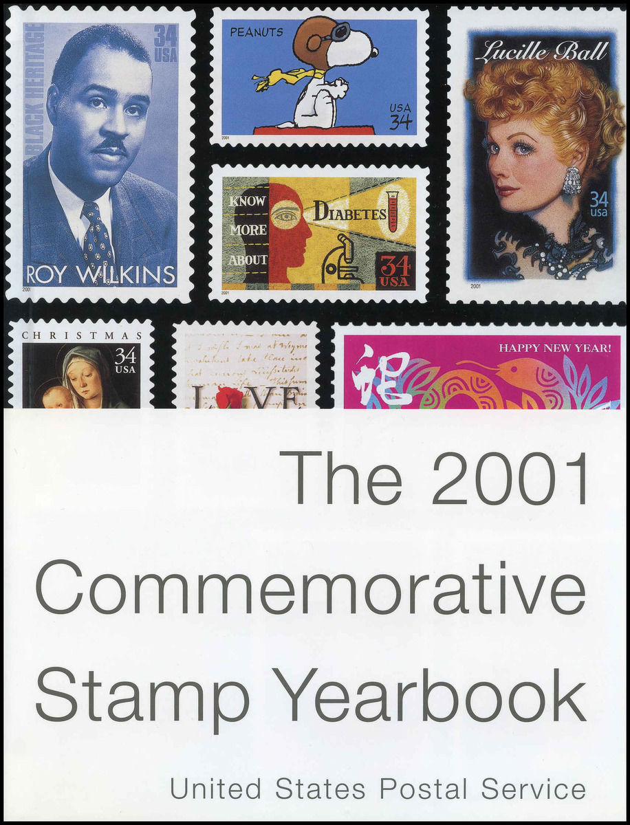 Buy 2001 USPS Commemorative stamp collection | Vista Stamps