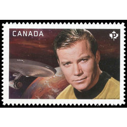 canada stamp 2917i captain james t kirk 2016