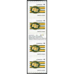 canada stamp 2560i edmonton eskimos 2012