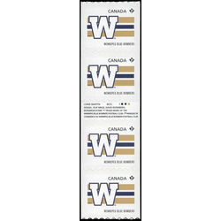 canada stamp 2563i winnipeg blue bombers 2012