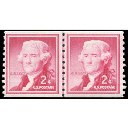 us stamp postage issues 1055b lpa jefferson 1968