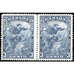 canada stamp 208 jacques cartier 3 1934 iv pair mf