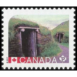 canada stamp 2963d l anse aux meadows national historic site nl 2017