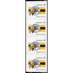 canada stamp 2564 hamilton tiger cats 2012 m vfnh strip 4