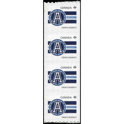 canada stamp 2565 toronto argonauts 2012 m vfnh strip 4