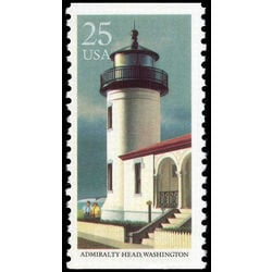 us stamp postage issues 2470 lighthouse admiralty head wa 25 1990