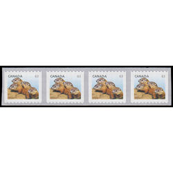 canada stamp 2692a woodchucks 63 2013 m vfnh strip 4