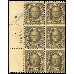 us stamp postage issues 551 nathan hale 0 5 1922 PB 001