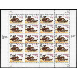 us stamp postage issues 2754 cherokee strip land run 29 1993 M PANE