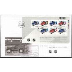 canada stamp 2778 nhl zamboni ice resurfacing machines 5 95 2014 FDC