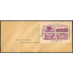 us stamp postage issues 778 3rd int l philatelic exhibition 12 1936 fdc 002