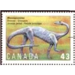 canada stamp 1495 massospondylus jurassic period 43 1993