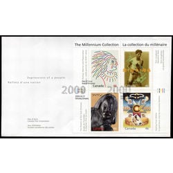 canada stamp 1826 canada s first people 2000 FDC