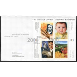 canada stamp 1833 food glorious food 2000 FDC