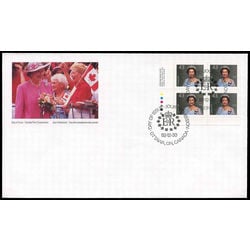 canada stamp 1358 queen elizabeth ii 43 1992 fdc 001