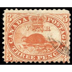 canada stamp 12 beaver 3d 1859 u f 004