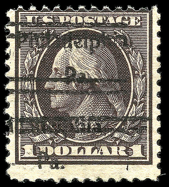 Buy US #342 - Washington (1908) $1.0 | Vista Stamps