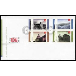 canada stamp 2218a royal architectural institute 2007 FDC