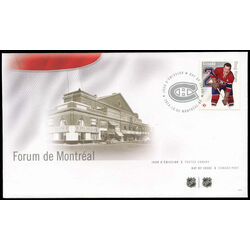 canada stamp 2787b doug harvey 2014 FDC