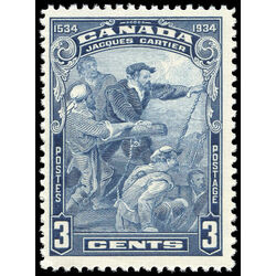 canada stamp 208i jacques cartier 3 1934 m fnh 003