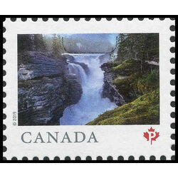 canada stamp 3138b athabasca falls jasper national park ab 2019