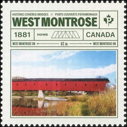 canada stamp 3180d west montrose 2019