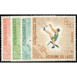 laos stamp 178 81 19th olympic games mexico city 1968 1968