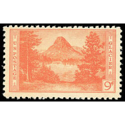 us stamp postage issues 748 glacier national park 9 1934