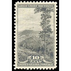 us stamp postage issues 749 great smoky mountains 10 1934