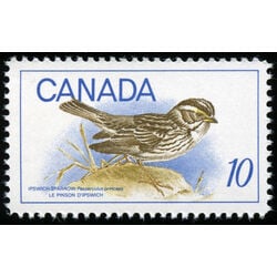 canada stamp 497i ipswich sparrow 10 1969