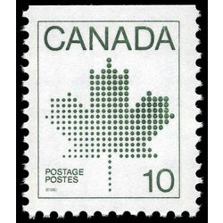 canada stamp 944i maple leaf 10 1982